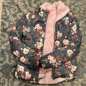 North Face Reversible Jacket- size 8